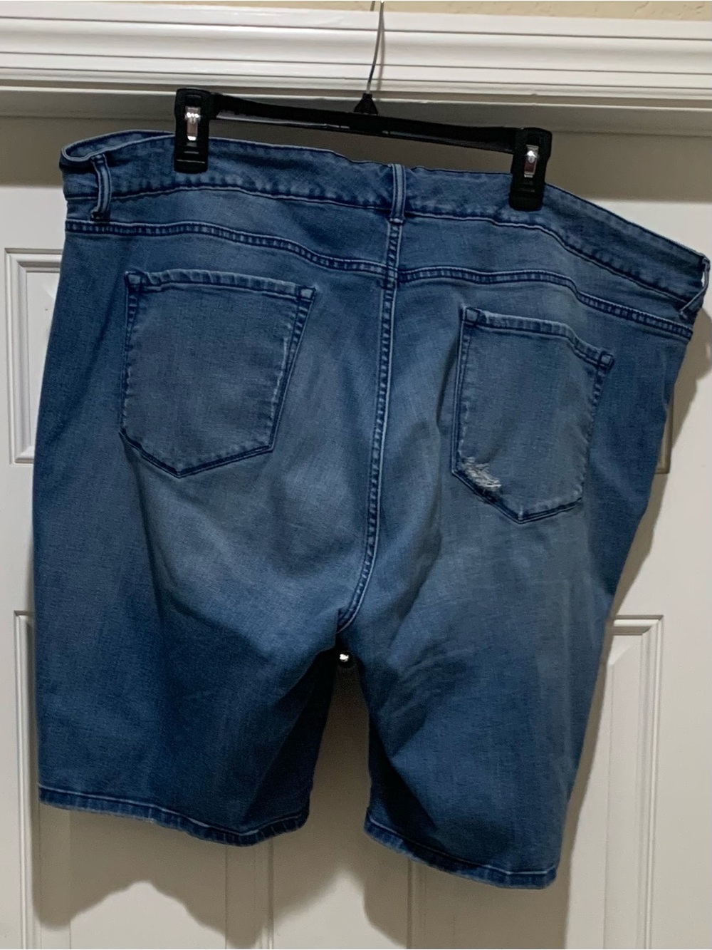 Code Bleu Blue Denim Classic Bermuda Jean Shorts Size 22W - Picture 7 of 9